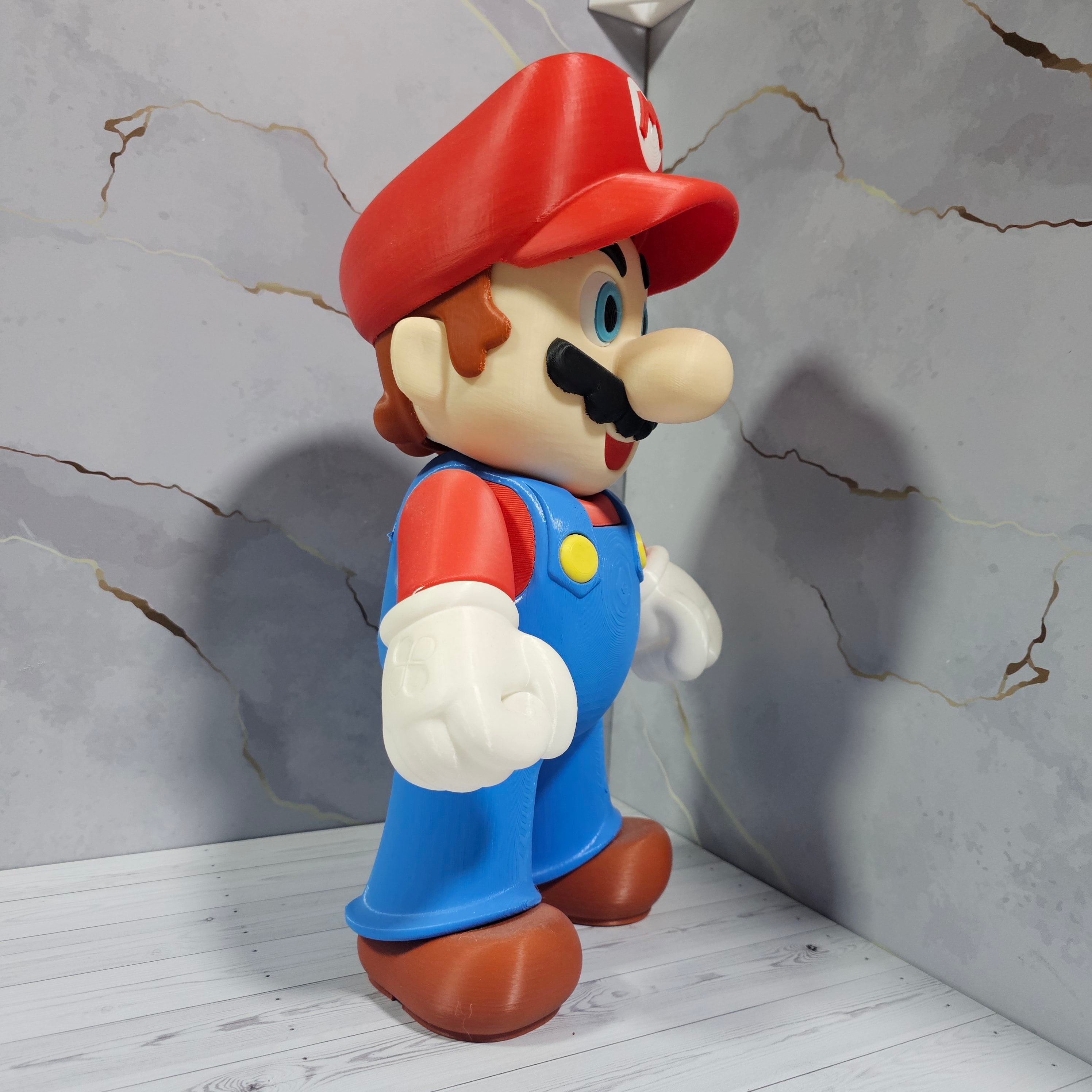 Super Mario Bros - Figura Coleccionable Gigante (45 cm / 1 kg) - Viña 3D