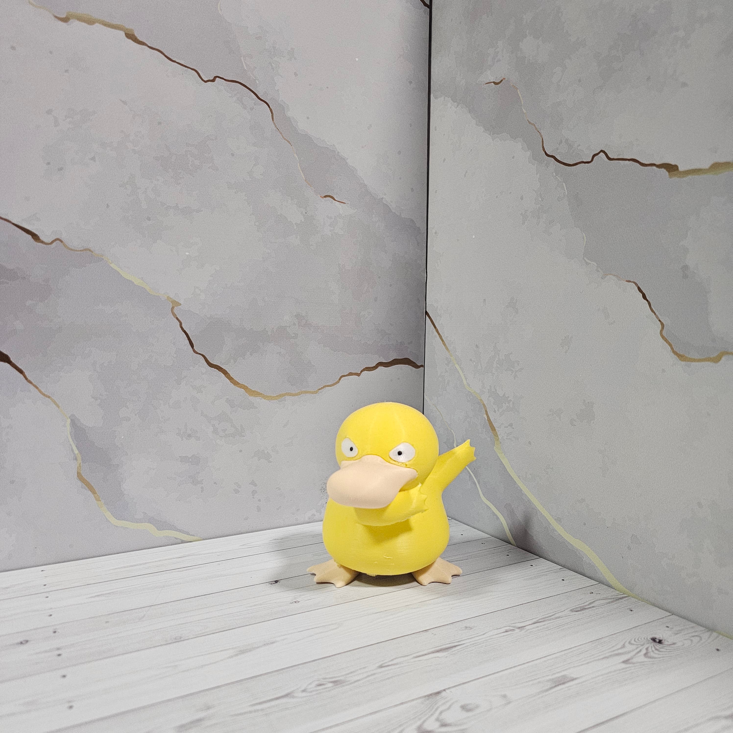 Figura Coleccionable Psyduck "Dab" - Adorno Meme Pokémon 3D - Viña 3D