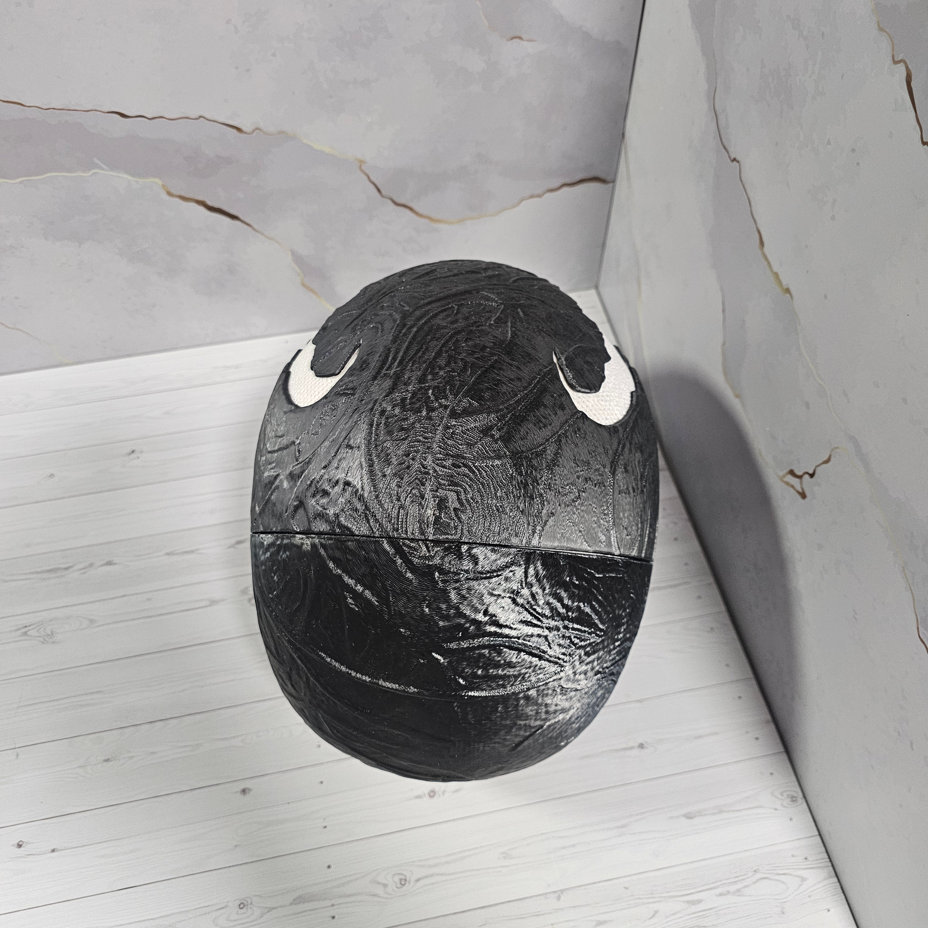 Máscara Coleccionable Venom 3D Wearable - Textura Simbionte Premium - Viña 3D
