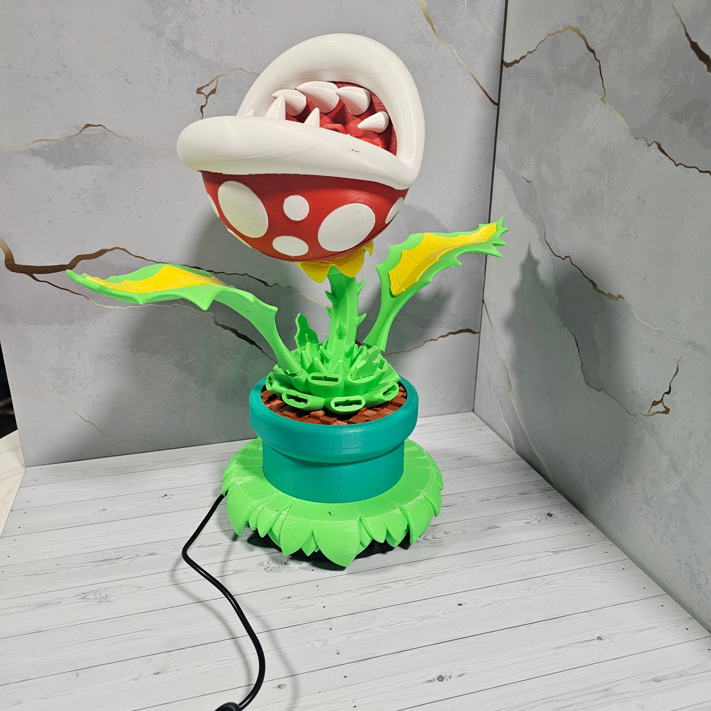 Soporte para Nintendo Switch "Planta Piraña" - Base Gamer 3D - Viña 3D