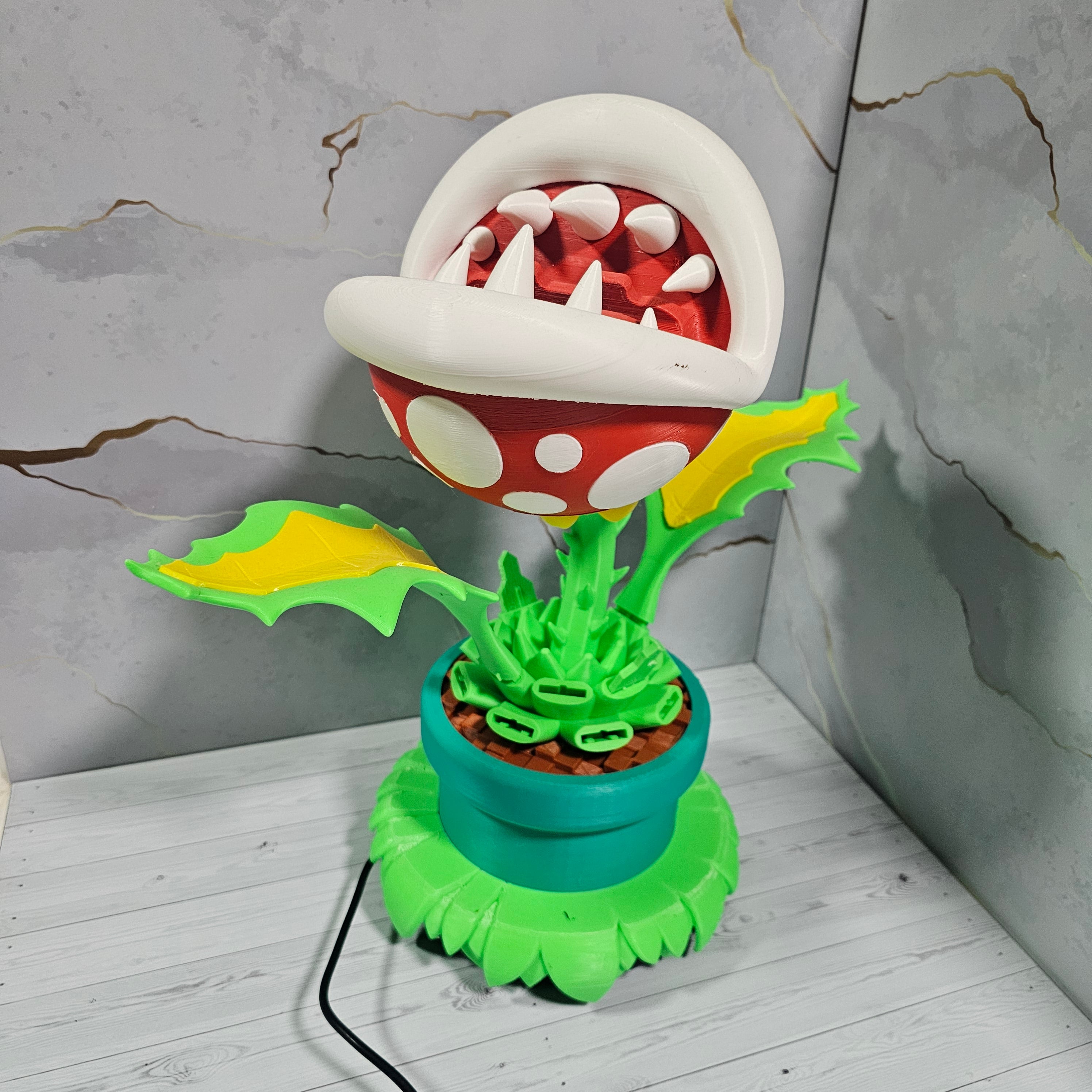 Soporte para Nintendo Switch "Planta Piraña" - Base Gamer 3D - Viña 3D