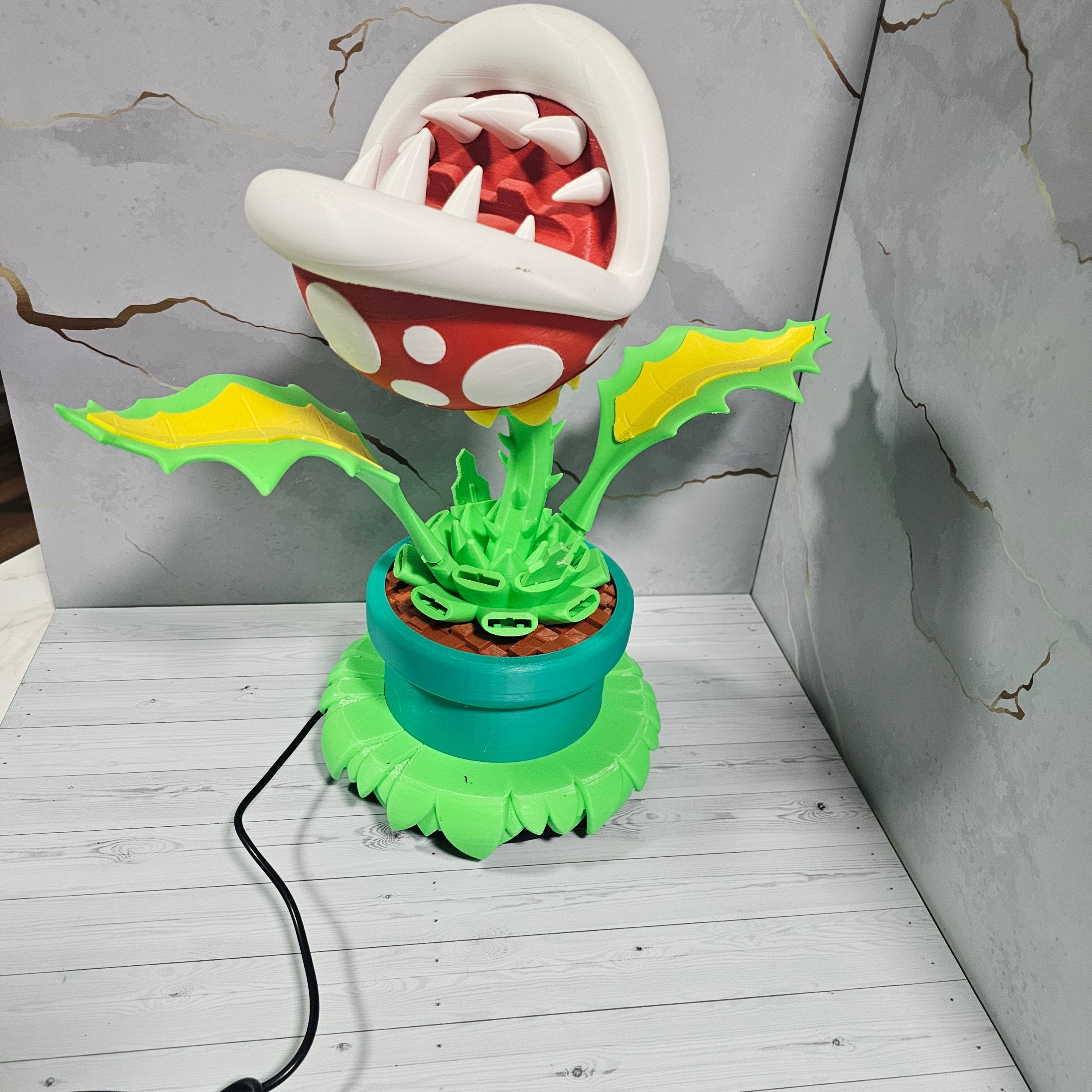 Soporte para Nintendo Switch "Planta Piraña" - Base Gamer 3D - Viña 3D