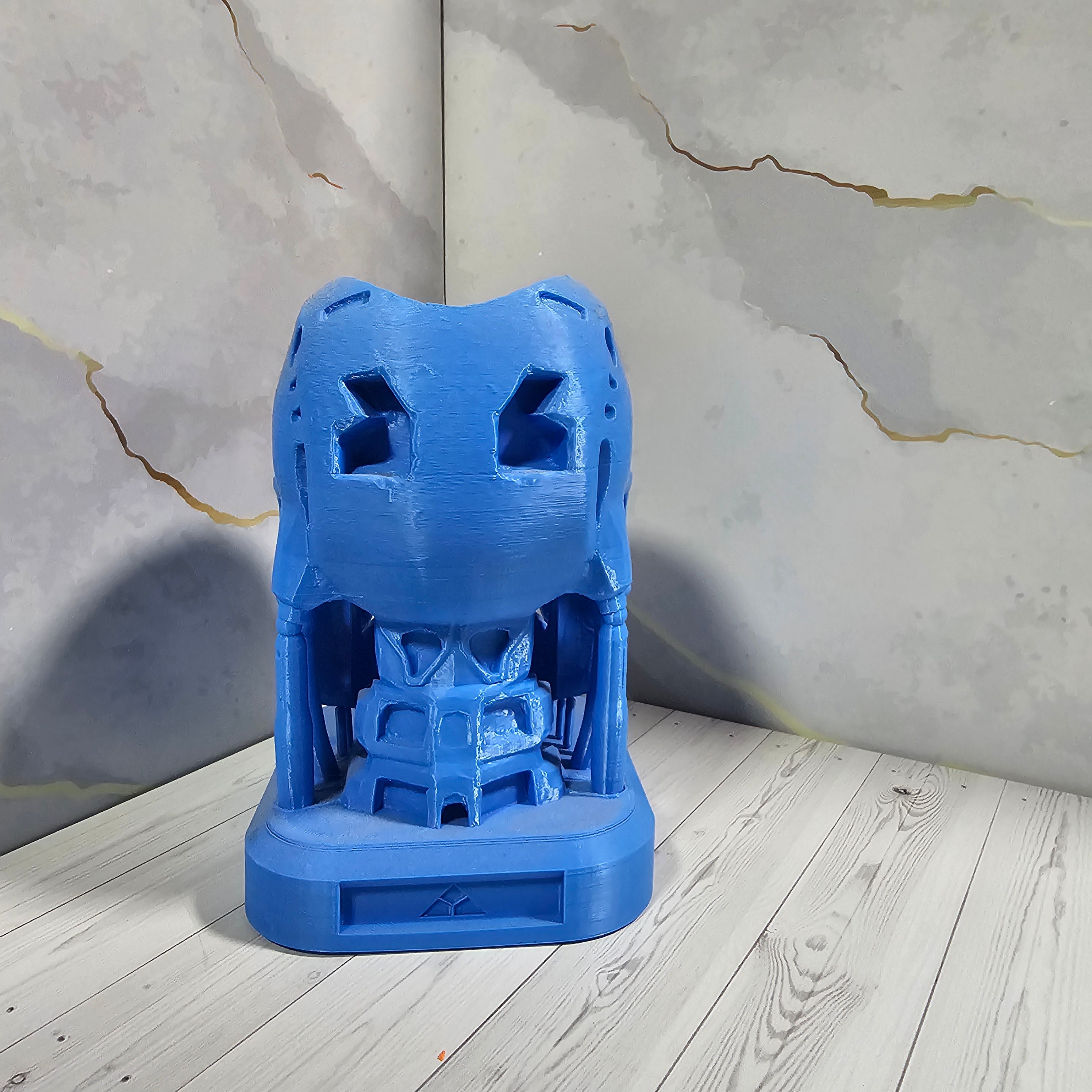 Macetero / Porta Lápices Terminator T-800 - Busto 3D - Viña 3D