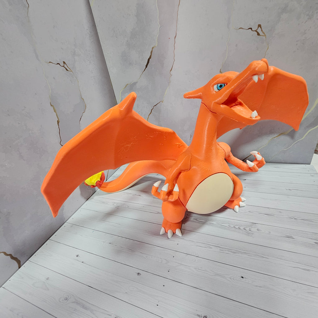 ¡Charizard Gigante de 45cm! Impresión 3D Pokémon de Colección XL