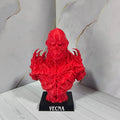 Busto de Vecna "Stranger Things" - Impresión 3D Coleccionable - Rojo