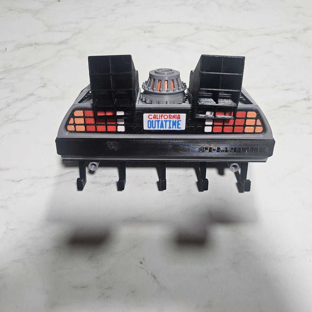 Portallaves de Pared DeLorean "Outatime" (Volver al Futuro) - Impresión 3D