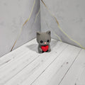 Llavero Gatito "Amigurumi" con Corazón - Impresión 3D Premium de Viña 3D