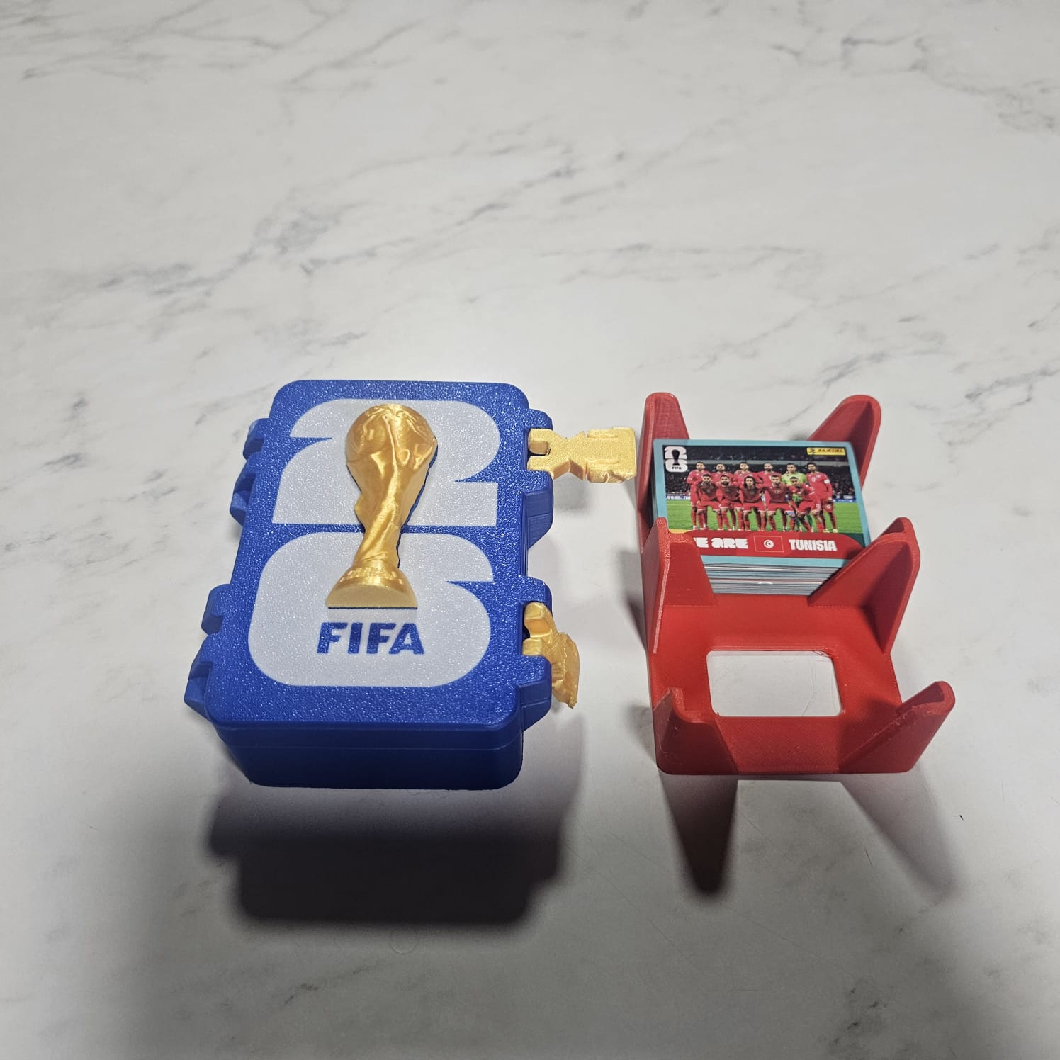 Caja Organizadora Láminas FIFA 26 (Con Bandeja) - Viña 3D