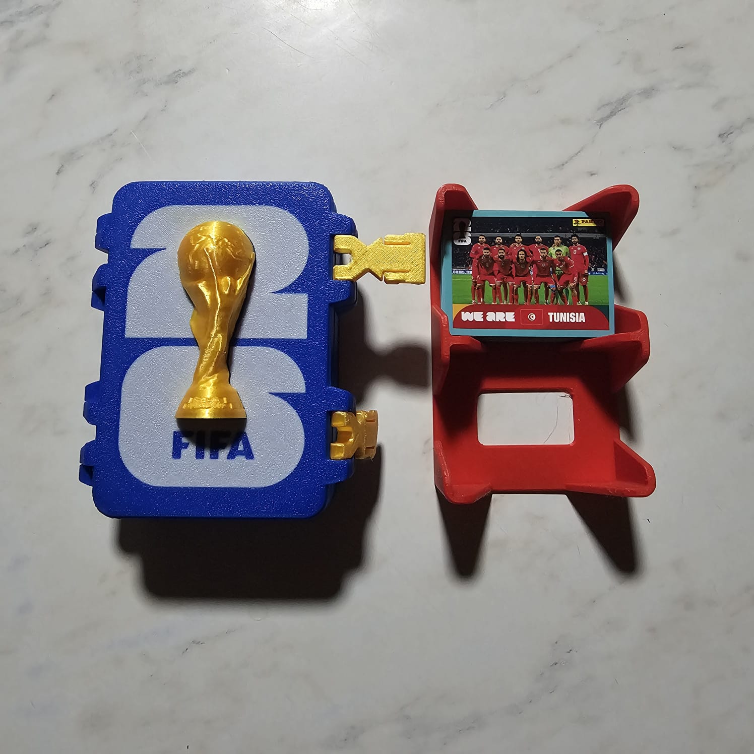 Caja Organizadora Láminas FIFA 26 (Con Bandeja) - Viña 3D